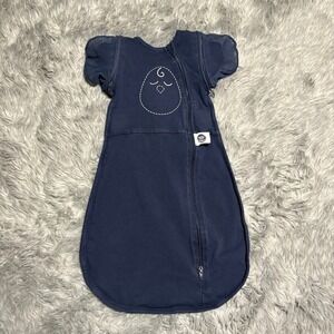Nested Bean Navy Blue Short Sleeve Sleep Sack